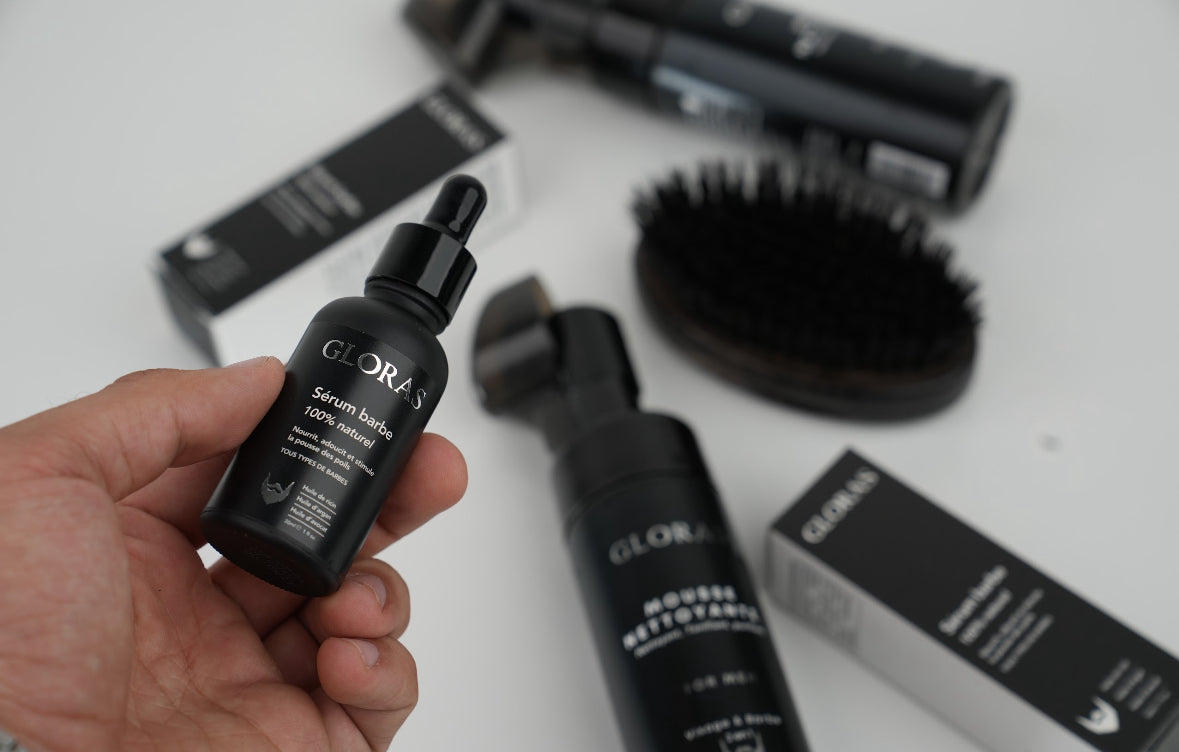Coffret de soin barbe et cheveux FULL CARE - GLORAS