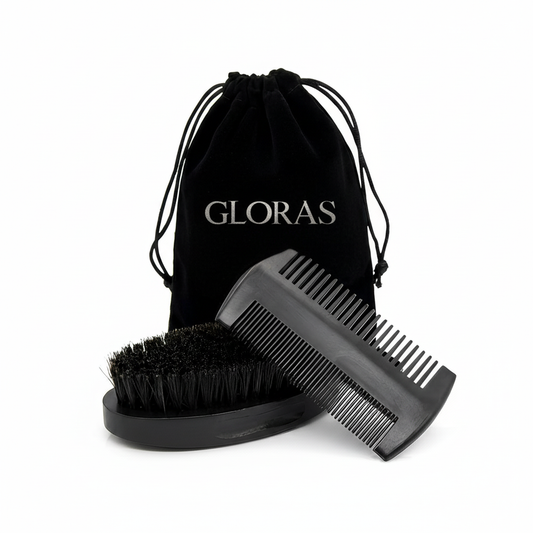 Kit Brosse & Peigne en Bois Naturel – GLORAS