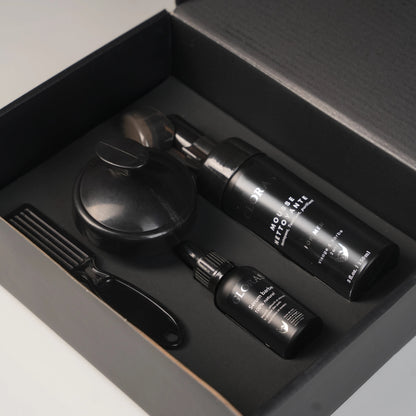 Coffret de Soin Barbe – العناية باللحية | OFFRE : 2 Brosses GRATUITES
