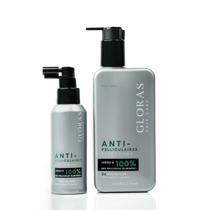 Pack Anti-Pelliculaire – ضد القشرة + Brosse de Massage en Silicone Gratuit 🎁