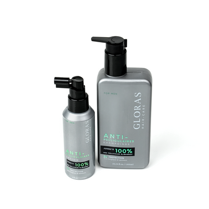 Pack Anti-Pelliculaire – ضد القشرة + Brosse de Massage en Silicone Gratuit 🎁