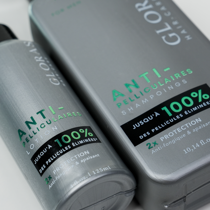 Pack Anti-Pelliculaire – ضد القشرة + Brosse de Massage en Silicone Gratuit 🎁