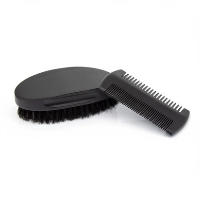Kit Brosse & Peigne en Bois Naturel – GLORAS