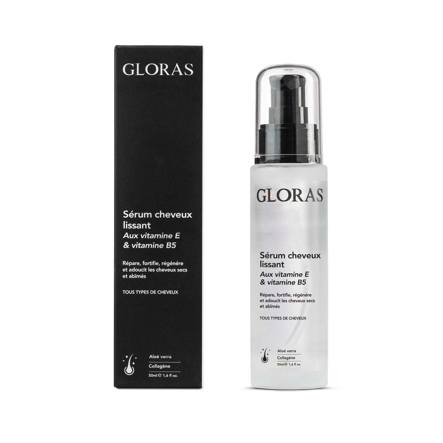 Sérum Cheveux Lissant - Gloras